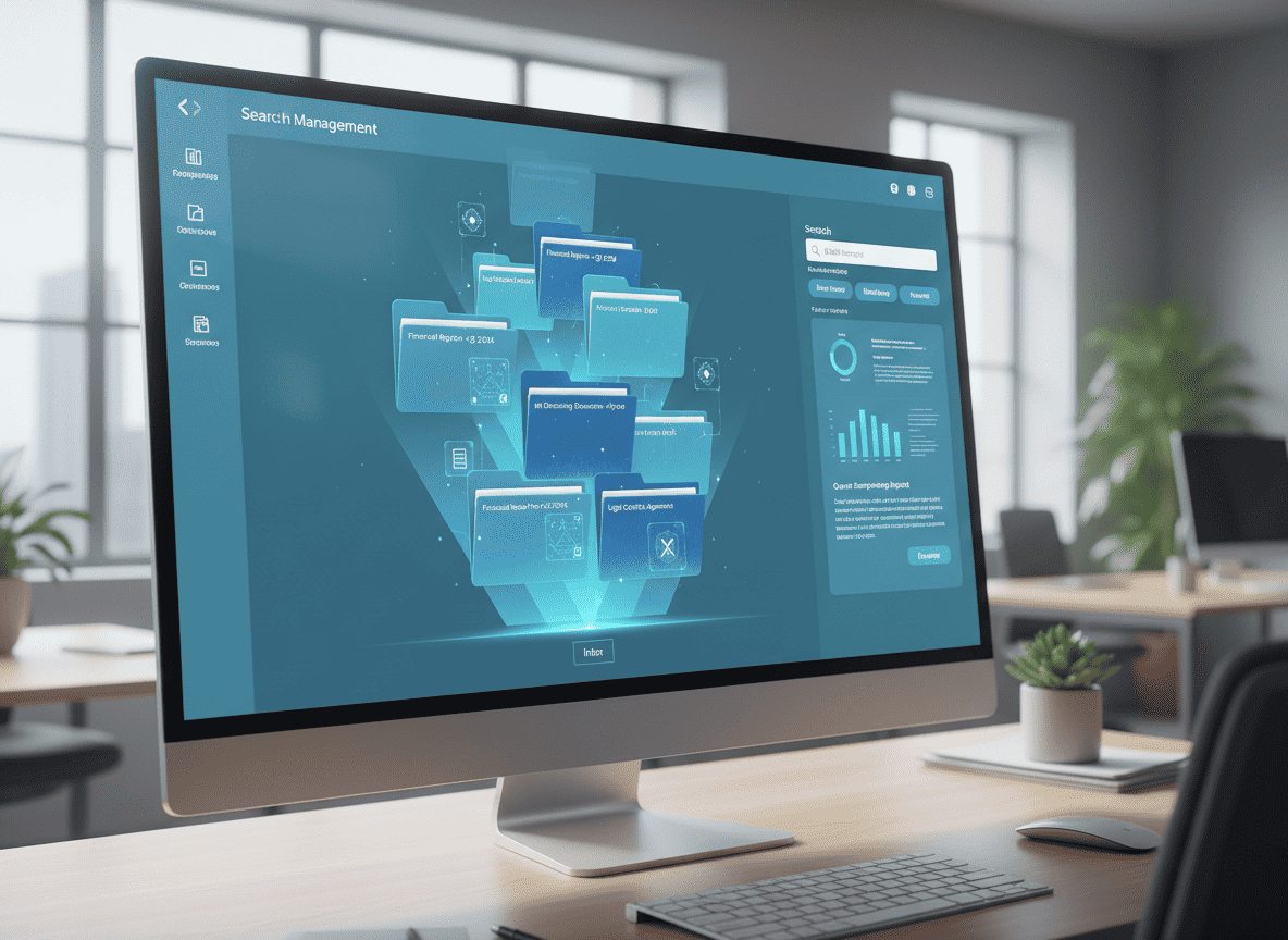 AI document management system with smart organization and OCR extraction